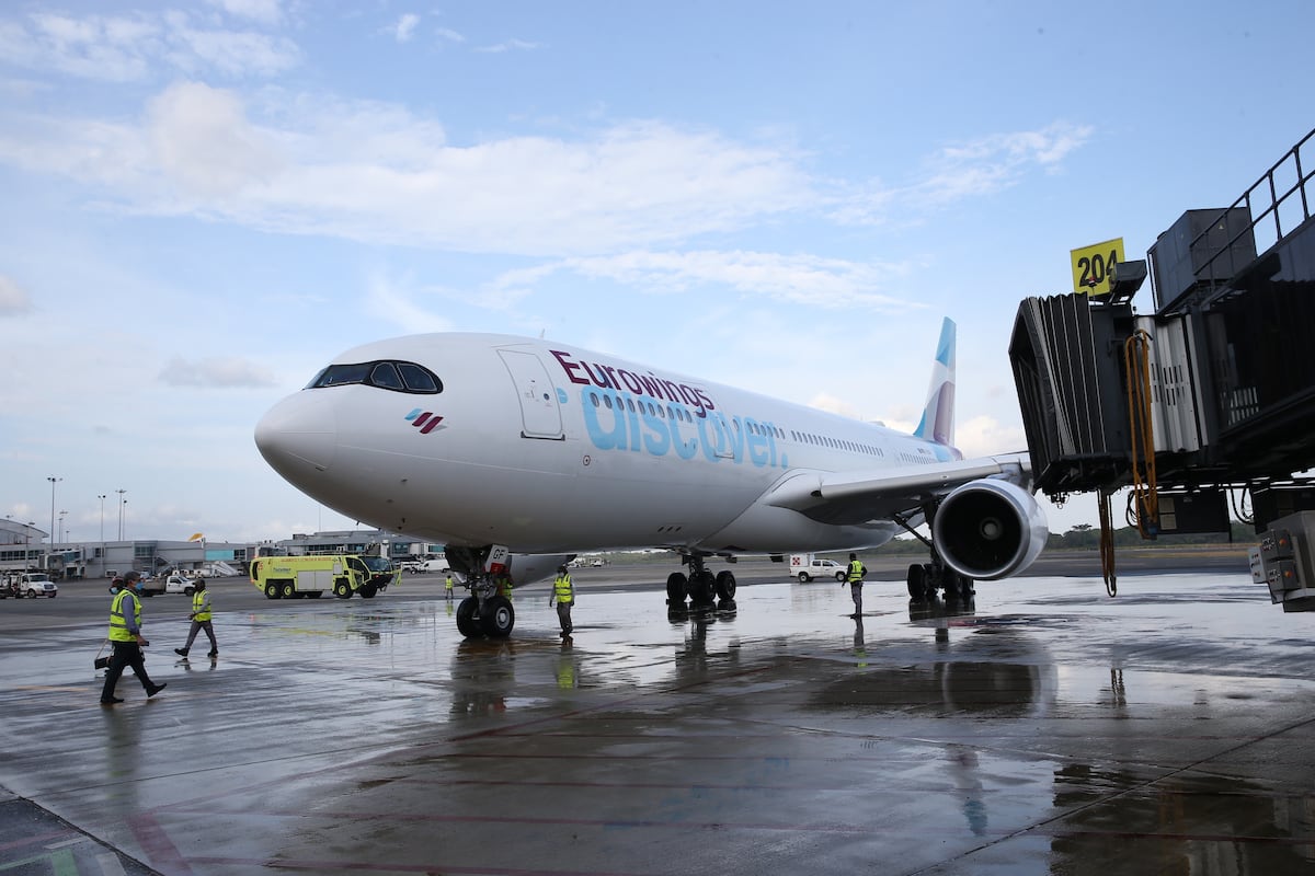 Eurowings Discover suspende los vuelos entre ciudad de Panamá y Fráncfort